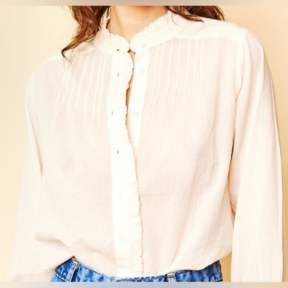 Marie Louise de Monterey Button Down Blouse - NWT - Size Australia 14 (US 10)